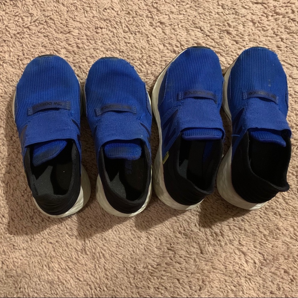 2 pairs boys New Balance shoes